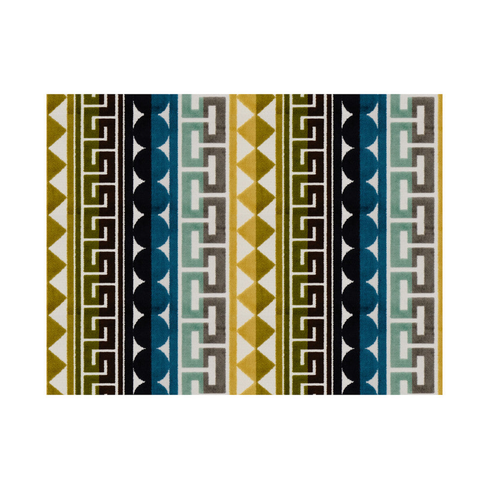 Seurat Seaside by Kravet Design Fabric JONATHAN ADLER CHARADE POLYESTER - 62%;VISCOSE - 38% Belgium MEDIUM Horizontal: 14 and Vertical: 13 54 - Fabric Carolina -