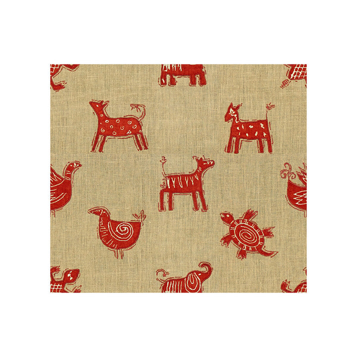 Nafana Pueblo by Kravet Design Fabric MUSEUM OF NEW MEXICO LINEN - 95%;VISCOSE - 5% India Horizontal: 17 and Vertical: 15.5 50 - Fabric Carolina -
