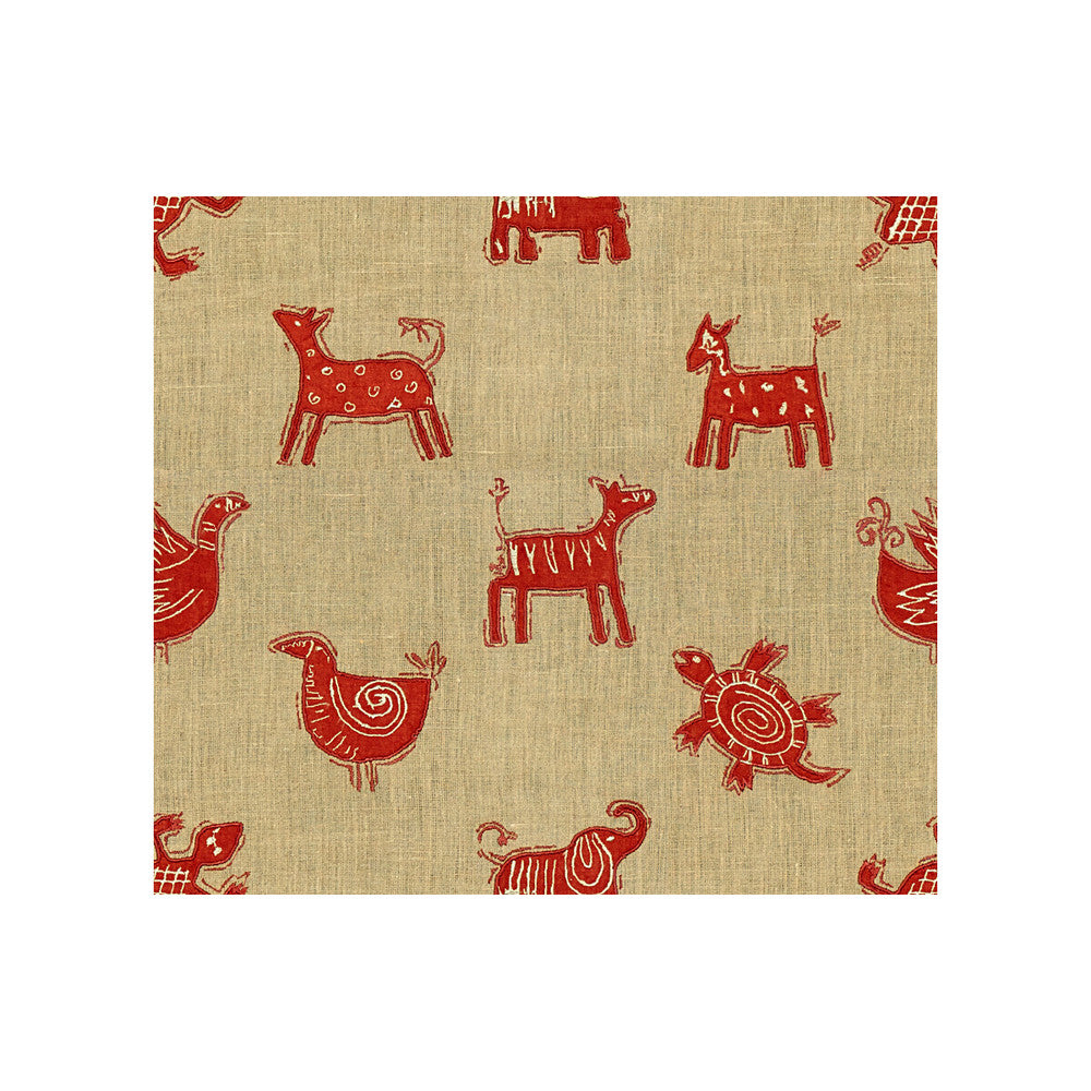 Nafana Pueblo by Kravet Design Fabric MUSEUM OF NEW MEXICO LINEN - 95%;VISCOSE - 5% India - Horizontal: 17 and Vertical: 15.5 50 - Fabric Carolina -