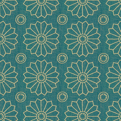 Mazani Teal by Kravet Design Fabric
