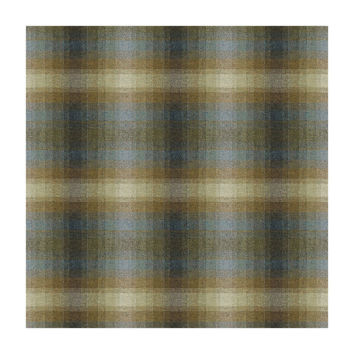 Toboggan Plaid Bluejay by Kravet Couture Fabric BARBARA BARRY CHALET MERINO WOOL - 100% United Kingdom MEDIUM Horizontal: 11 and Vertical: 11.5 58 - Fabric Carolina -