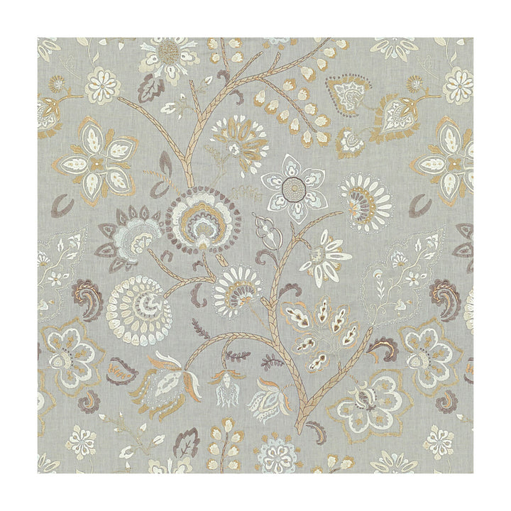 Corvara Silver Grey by Kravet Couture Fabric BARBARA BARRY CHALET LINEN - 77%;VISCOSE - 23% India Horizontal: 25 and Vertical: 31 51 - Fabric Carolina -