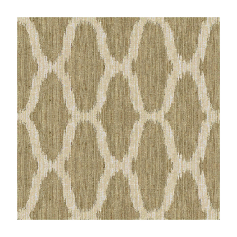 Klosters Ikat Chestnut by Kravet Couture Fabric BARBARA BARRY CHALET LINEN - 61%;VISCOSE - 34%;POLYAMIDE - 5% Italy MEDIUM Horizontal: 7 and Vertical: 10.5 55 - Fabric Carolina -