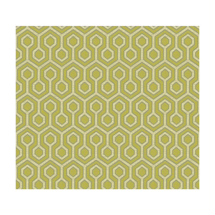 Hexagonal House Honeydew by Kravet Contract Fabric DAVID HICKS GUARANTEED IN STOCK POLYESTER - 62%;RAYON - 37%;METALLIC - 1% United States HEAVY Horizontal: 3 and Vertical: 8.5 57 - Fabric Carolina -