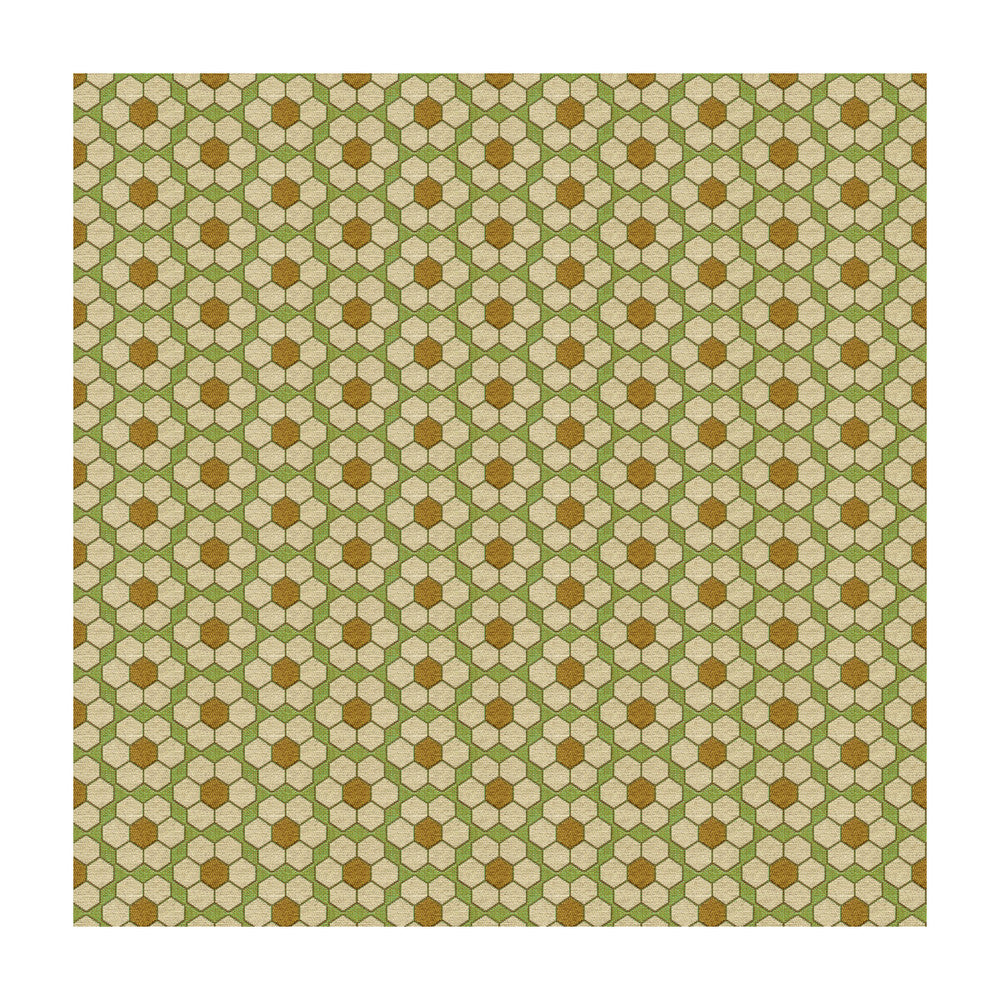 Bursa Mosaic Meadow by Kravet Contract Fabric DAVID HICKS GUARANTEED IN STOCK RECYCLED POLYESTER - 77%;COTTON - 23% United States HEAVY Horizontal: 3.5 and Vertical: 2 56 - Fabric Carolina -