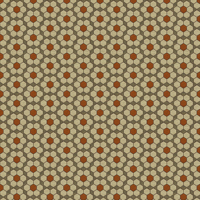 Bursa Mosaic Tigerlilly by Kravet Contract Fabric