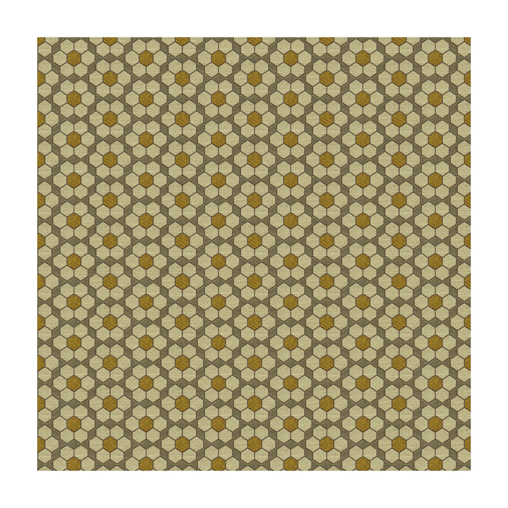 Bursa Mosaic Lemon Drop by Kravet Contract Fabric DAVID HICKS GUARANTEED IN STOCK RECYCLED POLYESTER - 77%;COTTON - 23% United States HEAVY Horizontal: 3.5 and Vertical: 2 56 - Fabric Carolina -