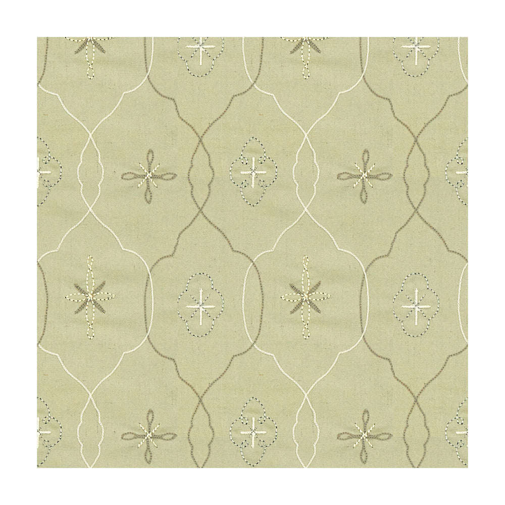 Dirndl Silver Sage by Kravet Couture Designer Fabric BARBARA BARRY CHALET WOOL - 70%;POLYAMIDE - 30% Turkey LIGHT Horizontal: 7.5 and Vertical: 9.5 51 - Swanky Fabrics -