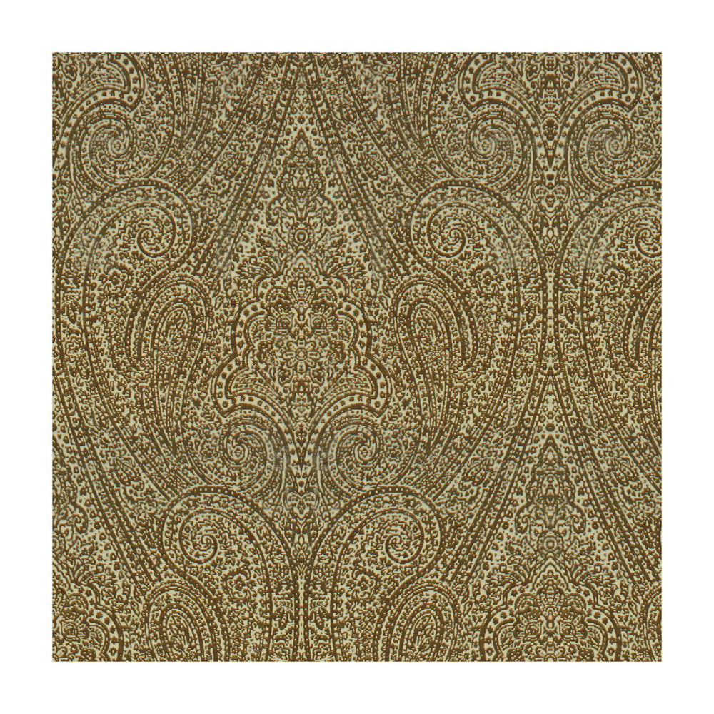 Paisley Plush Pebble by Kravet Couture Fabric MODERN LUXE II VISCOSE - 59%;COTTON - 41% India HEAVY Horizontal: 27 and Vertical: 32 54 - Fabric Carolina -