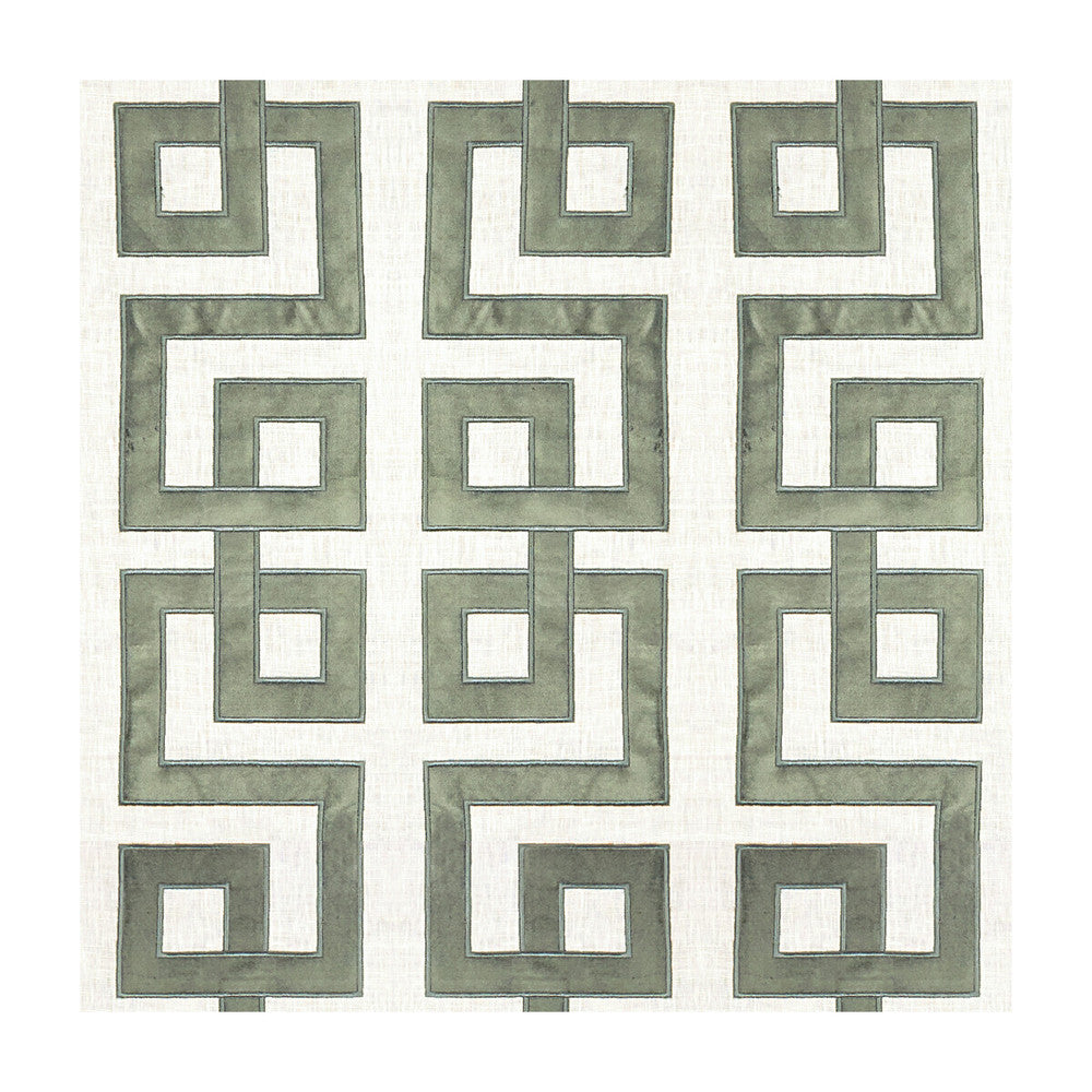 Modern Applique Quarry by Kravet Couture Fabric MODERN LUXE II LINEN - 56%;COTTON - 22%;VISCOSE - 22% India LIGHT Horizontal: 17.3 and Vertical: 25.3 50 - Fabric Carolina -