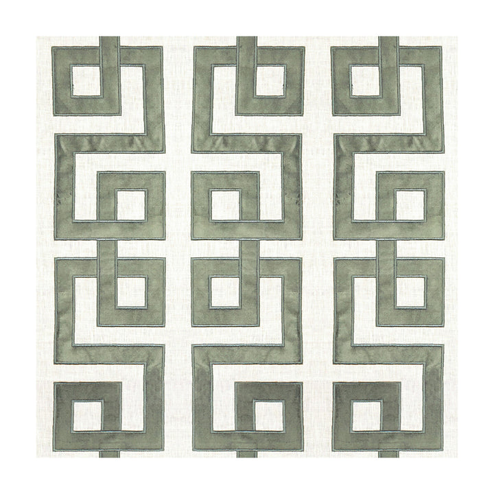 Modern Applique Quarry by Kravet Couture Fabric MODERN LUXE II LINEN - 56%;COTTON - 22%;VISCOSE - 22% India LIGHT Horizontal: 17.3 and Vertical: 25.3 50 - Fabric Carolina -