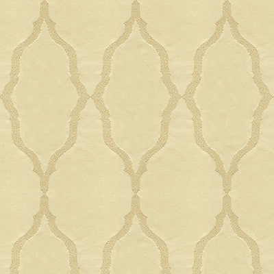 Gilded Saya White Gold by Kravet Couture Fabric