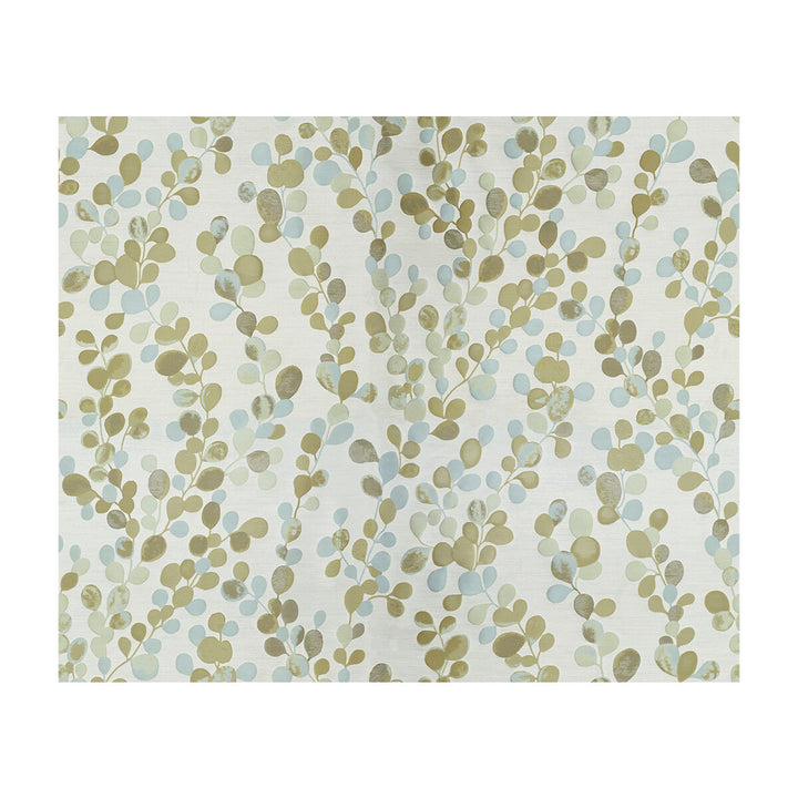 Silken Garden Aqua Haze by Kravet Couture Fabric MODERN LUXE II SILK - 91%;POLYESTER - 9% India Horizontal: 55 and Vertical: 44 55 - Fabric Carolina -