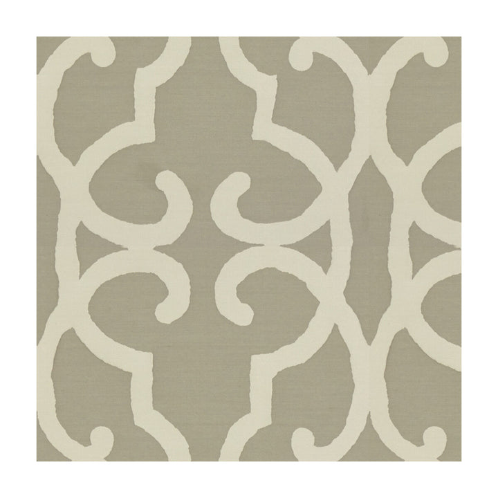 Demure Dream Flint Gray by Kravet Couture Fabric MODERN LUXE II SILK - 100% India - Horizontal: 13 and Vertical: 17.5 53 - Fabric Carolina -