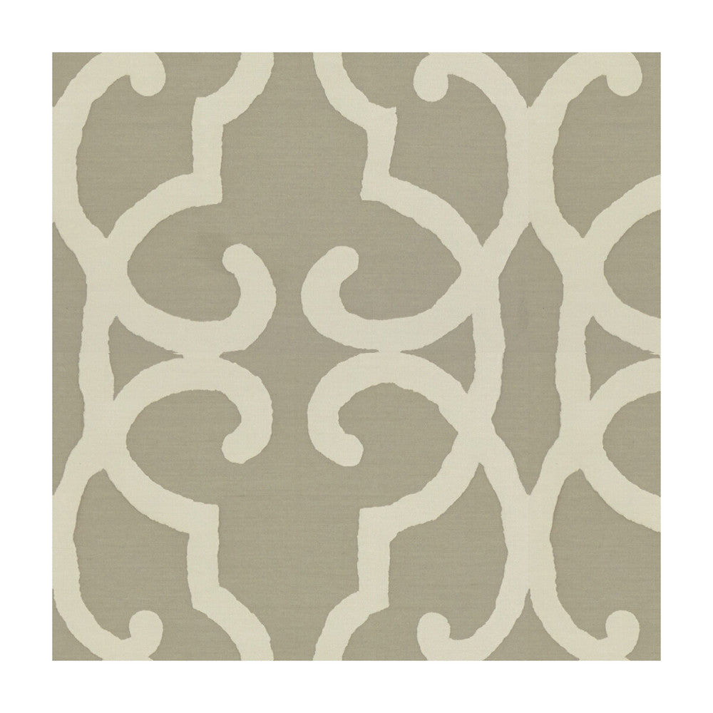 Demure Dream Flint Gray by Kravet Couture Fabric MODERN LUXE II SILK - 100% India Horizontal: 13 and Vertical: 17.5 53 - Fabric Carolina -