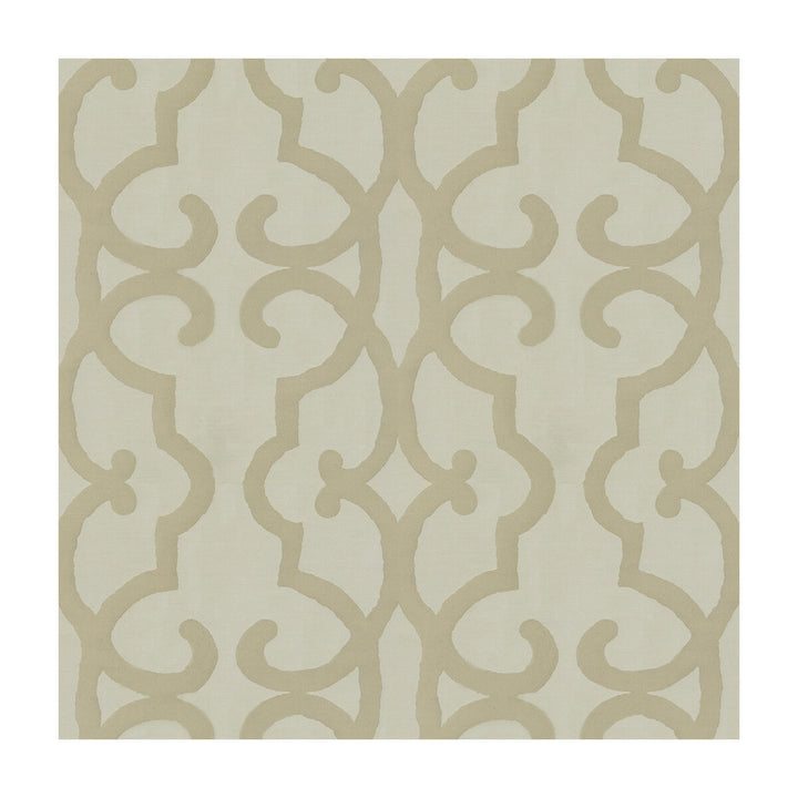 Demure Dream Grey Mist by Kravet Couture Fabric MODERN LUXE II SILK - 100% India Horizontal: 13 and Vertical: 17.5 53 - Fabric Carolina -