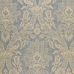 Sheffield Damask Wedgewood 3398001 by Schumacher Fabric