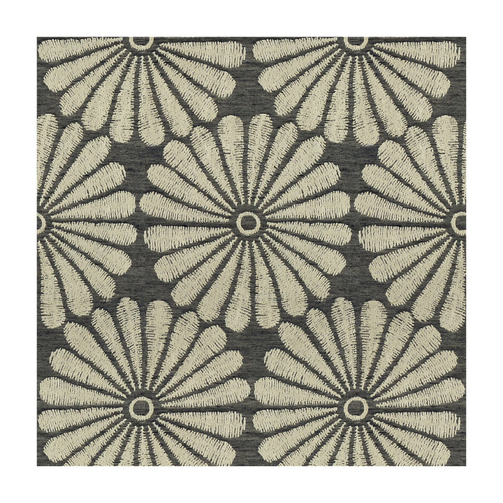 A Go Go India Ink by Kravet Couture Fabric MODERN LUXE II COTTON - 66%;SILK - 22%;LINEN - 12% India Horizontal: 9 and Vertical: 16.5 54 - Fabric Carolina -