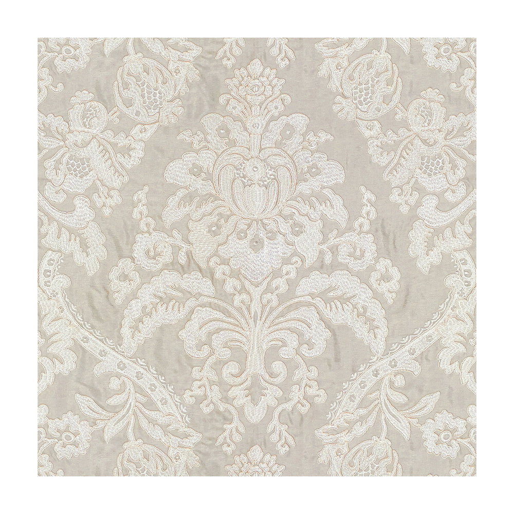 Modern Baroque Dove by Kravet Couture Fabric MODERN LUXE II VISCOSE - 94%;SILK - 6% India LIGHT Horizontal: 25.5 and Vertical: 22 51 - Fabric Carolina -