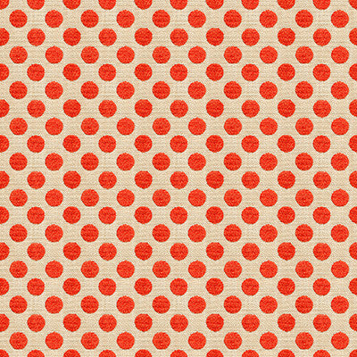 Posie Dot Hot Coral by Kravet Design Fabric
