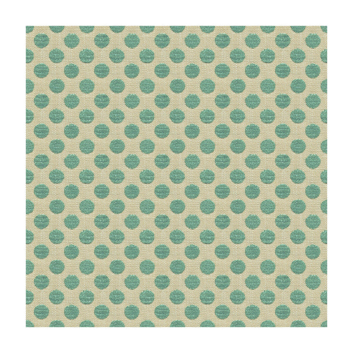 Posie Dot Pool by Kravet Design Designer Fabric KATE SPADE CLASSICS VISCOSE - 59%;COTTON - 21%;POLYESTER - 20% Turkey MEDIUM Horizontal: 1.5 and Vertical: 54 - Swanky Fabrics -