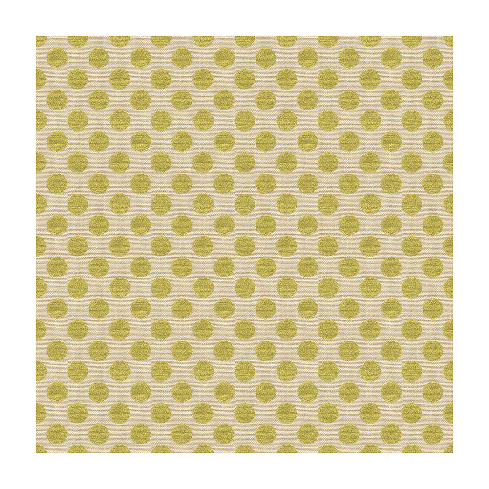 Posie Dot Chartreuse by Kravet Design Fabric KATE SPADE CLASSICS VISCOSE - 59%;COTTON - 21%;POLYESTER - 20% Turkey MEDIUM Horizontal: 1.5 and Vertical: 54 - Fabric Carolina -