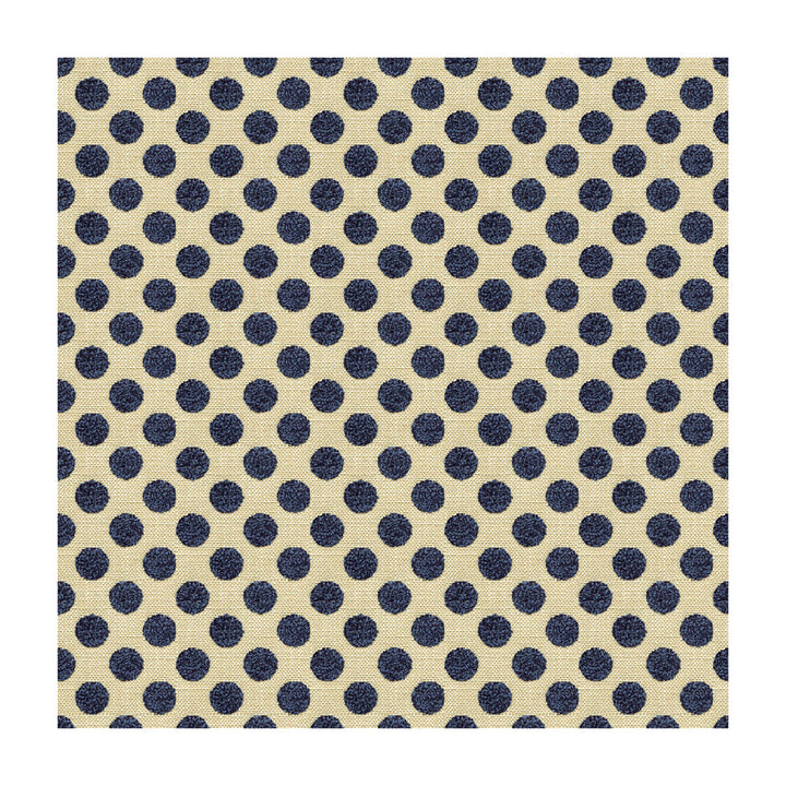 Posie Dot Navy by Kravet Design Fabric KATE SPADE CLASSICS VISCOSE - 59%;COTTON - 21%;POLYESTER - 20% Turkey MEDIUM Horizontal: 1.5 and Vertical: 54 - Fabric Carolina -