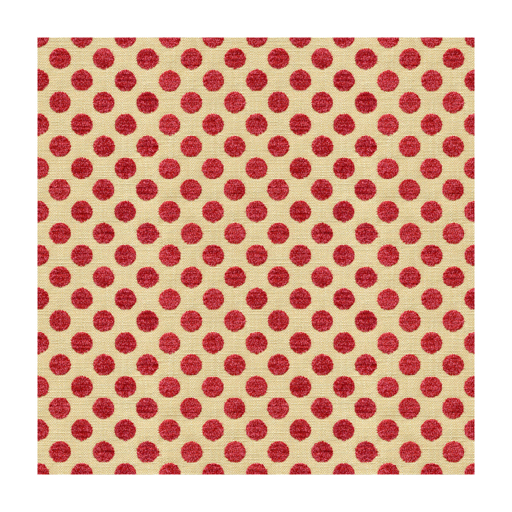 Posie Dot Lipstick by Kravet Design Fabric KATE SPADE CLASSICS VISCOSE - 59%;COTTON - 21%;POLYESTER - 20% Turkey MEDIUM Horizontal: 1.5 and Vertical: 54 - Fabric Carolina -