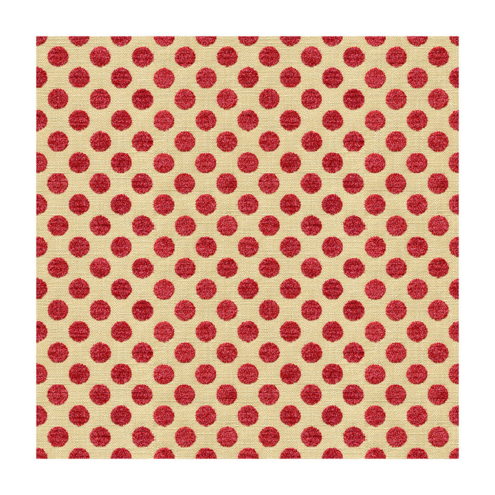 Posie Dot Lipstick by Kravet Design Designer Fabric KATE SPADE CLASSICS VISCOSE - 59%;COTTON - 21%;POLYESTER - 20% Turkey MEDIUM Horizontal: 1.5 and Vertical: 54 - Swanky Fabrics -