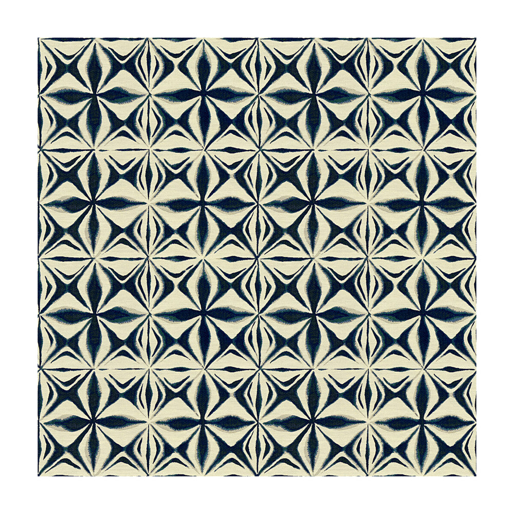 34100-51 by Kravet Design Fabric INDIGO VISCOSE - 44%;COTTON - 43%;POLYESTER - 13% India - Horizontal: 13 and Vertical: 12.5 55 - Fabric Carolina -