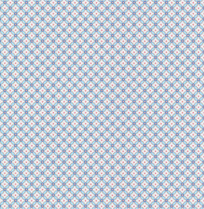 Eebe Light Blue Floral Geometric Wallpaper by Eijffinger