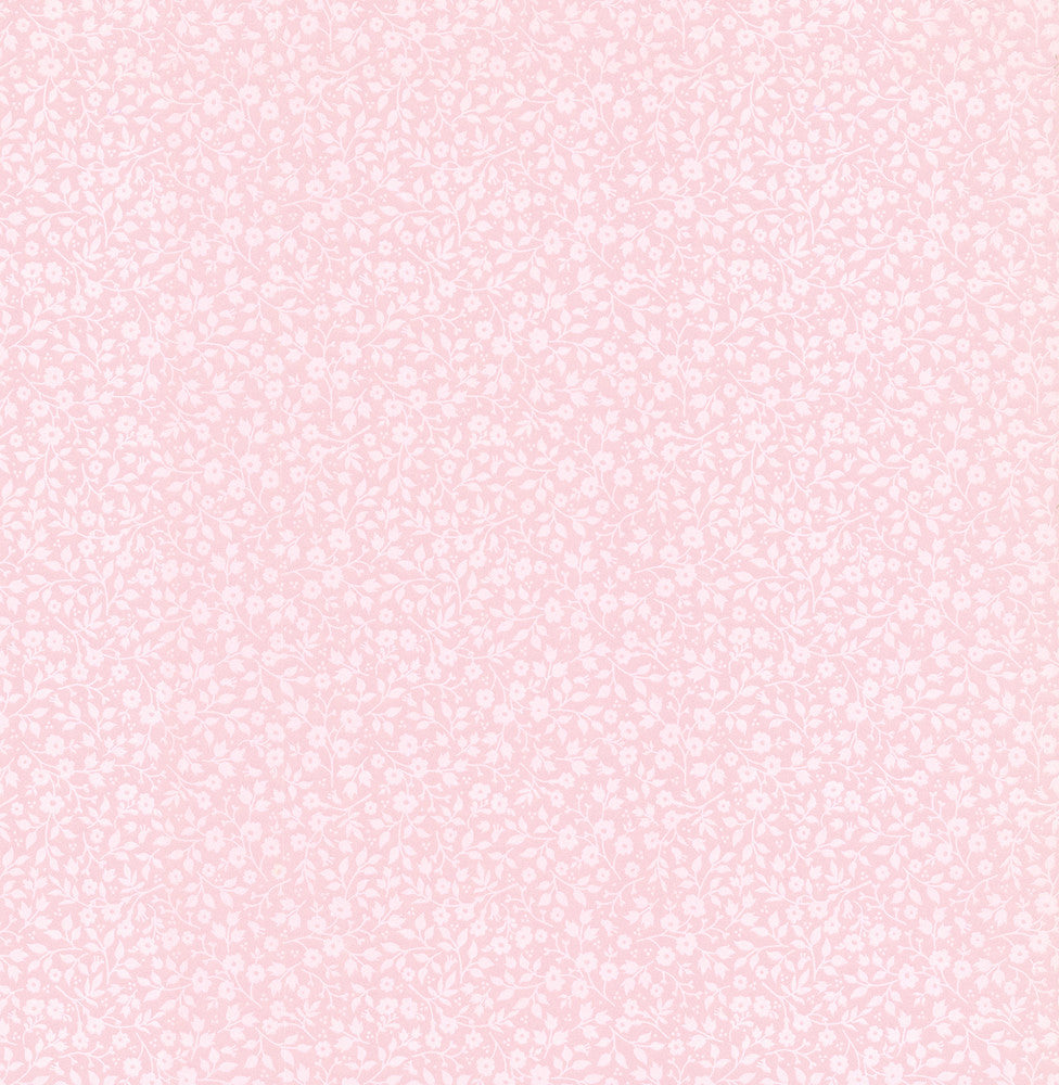 Gretel Pink Floral Meadow Wallpaper by Eijffinger Pip III Covers about 56.4 square feet 20.5-in by 33-ft long roll Unpasted 21 - Fabric Carolina -