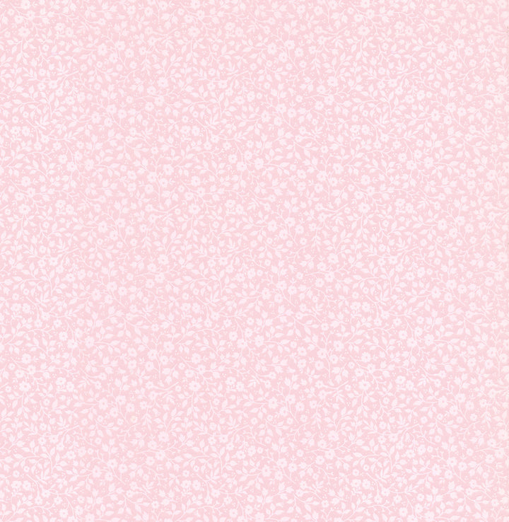 Gretel Pink Floral Meadow Wallpaper by Eijffinger Pip III Covers about 56.4 square feet 20.5-in by 33-ft long roll Unpasted 21 - Fabric Carolina -