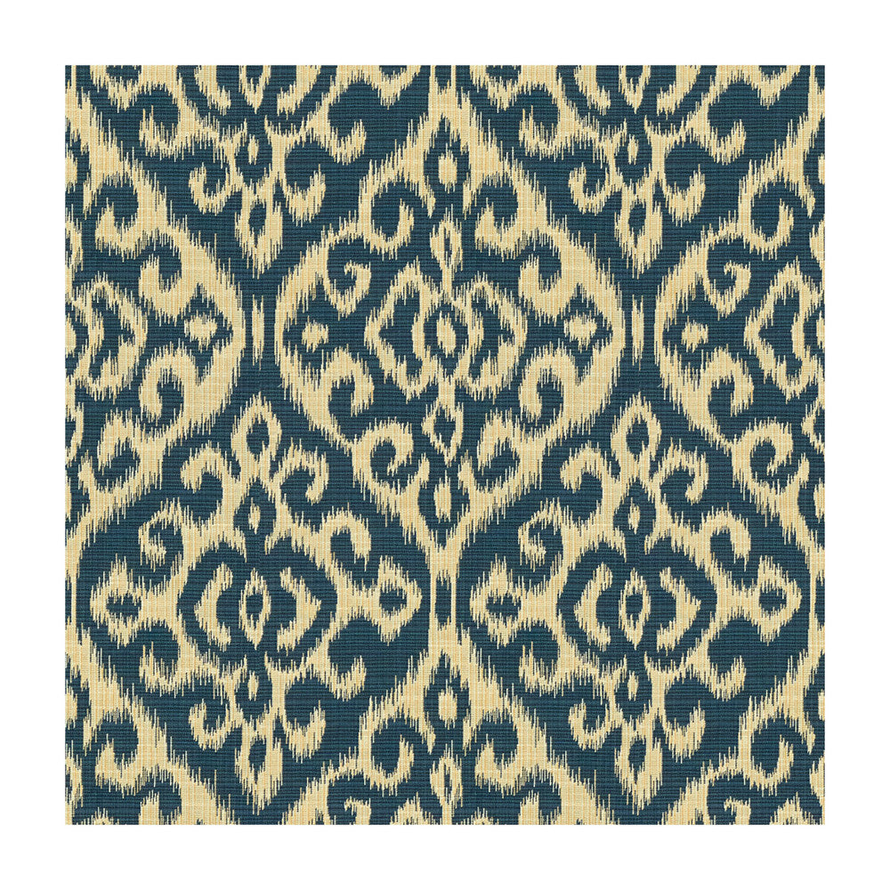 34107-516 by Kravet Design Fabric INDIGO RAYON - 57%;COTTON - 43% United States HEAVY Horizontal: 9.5 and Vertical: 13.5 57.5 - Fabric Carolina -