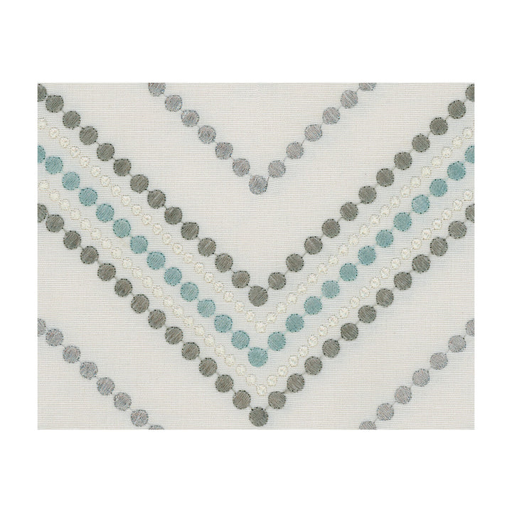 Azariah Spa by Kravet Design Fabric CANDICE OLSON COLLECTION COTTON - 75%;VISCOSE - 20%;ZARI - 5% India MEDIUM Horizontal: 6.5 and Vertical: 5 51 - Fabric Carolina -