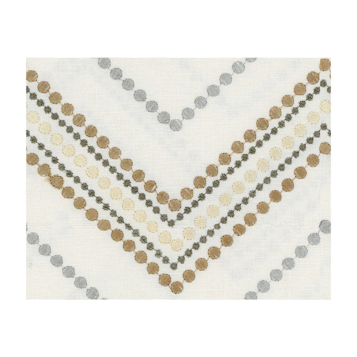 Azariah Bronze by Kravet Design Fabric CANDICE OLSON COLLECTION COTTON - 75%;VISCOSE - 20%;ZARI - 5% India MEDIUM Horizontal: 6.5 and Vertical: 5 51 - Fabric Carolina -