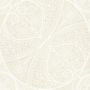 Yasamin Champagne Mehndi Medallion Wallpaper by Eijffinger
