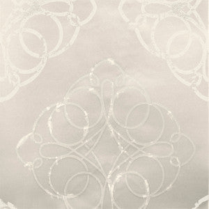 Mikhaila Pearl Medallion Wallpaper by Eijffinger