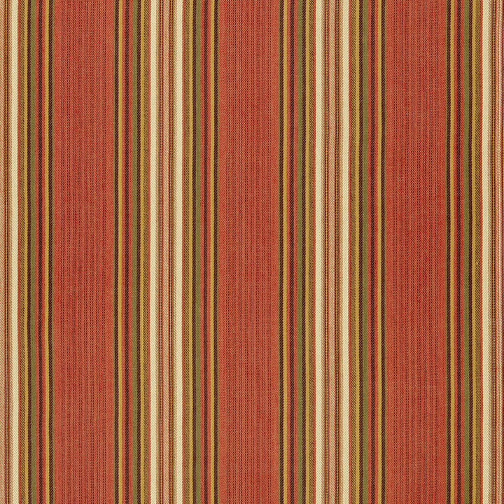 Hamel Stripe Brick 3422003 by Schumacher Designer Fabric CHROMA COTTON 100% INDIA WYZENBEEK 9,000 </p><p>Repeat: Horizontal: 8 7/8" (23CM) and Vertical: 54 - Swanky Fabrics -