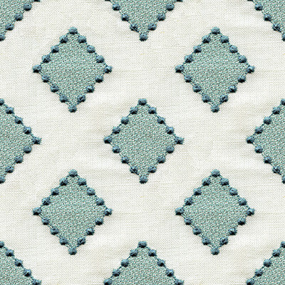 Diamondots Turquoise by Kravet Basics Fabric