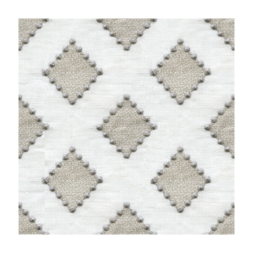 Diamondots Linen by Kravet Basics Fabric SARAH RICHARDSON HARMONY LINEN - 60%;COTTON - 40% India LIGHT Horizontal: 3 and Vertical: 3 51.5 - Fabric Carolina -