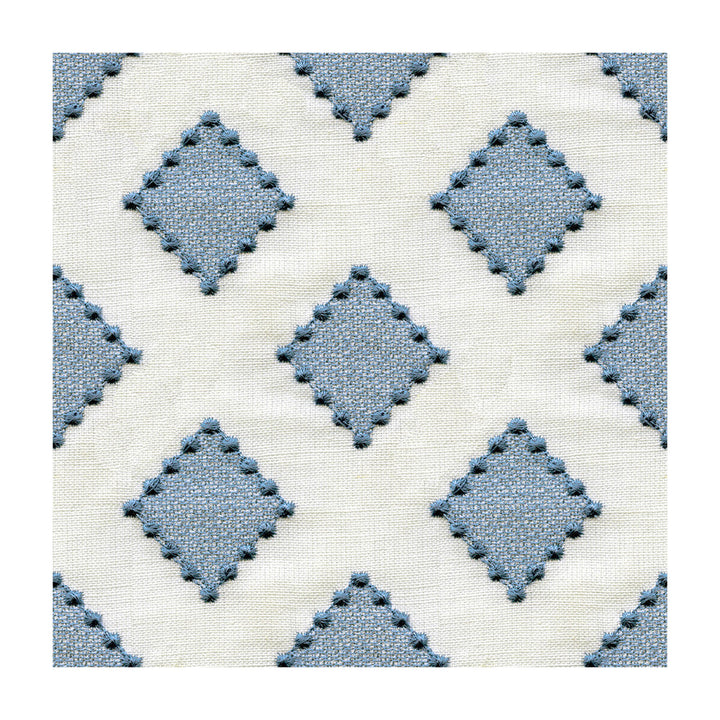 Diamondots Indigo by Kravet Basics Fabric Kravet Basics Fabric Diamondots IndigoFabric SARAH RICHARDSON HARMONY LINEN - 60%;COTTON - 40% India </p><p>Repeat: H: 3, V: 3 51.5 - Fabric Carolina -