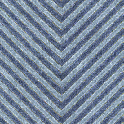 Zigandzag Indigo by Kravet Basics Fabric