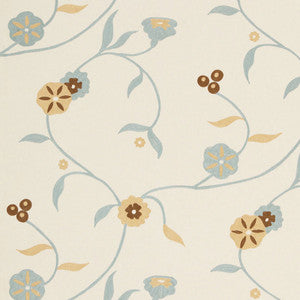 Indira Embroidery Bayside 3438002 by Schumacher Fabric