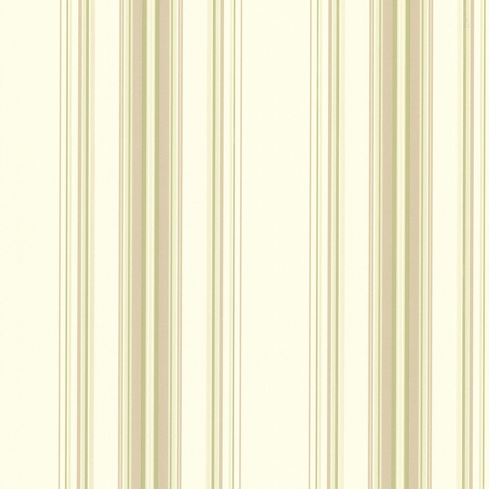 Lenna Beige Jasmine Stripe Wallpaper by Beacon House Claremont Covers about 56.4 square feet 20.5-in by 33-ft long roll Unpasted 0 - Fabric Carolina -