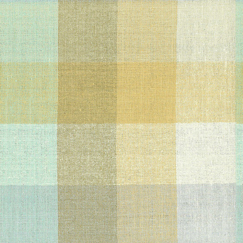 Graylyn Plaid Cornsilk 3452000 by Schumacher Fabric KEMPTON HOUSE S06 See Sample INDIA LIGHT DUTY </p><p>Repeat: Horizontal: 13" (33CM) and Vertical: 12 1/2" (32CM) 54" WIDE (137CM) - Fabric Carolina -