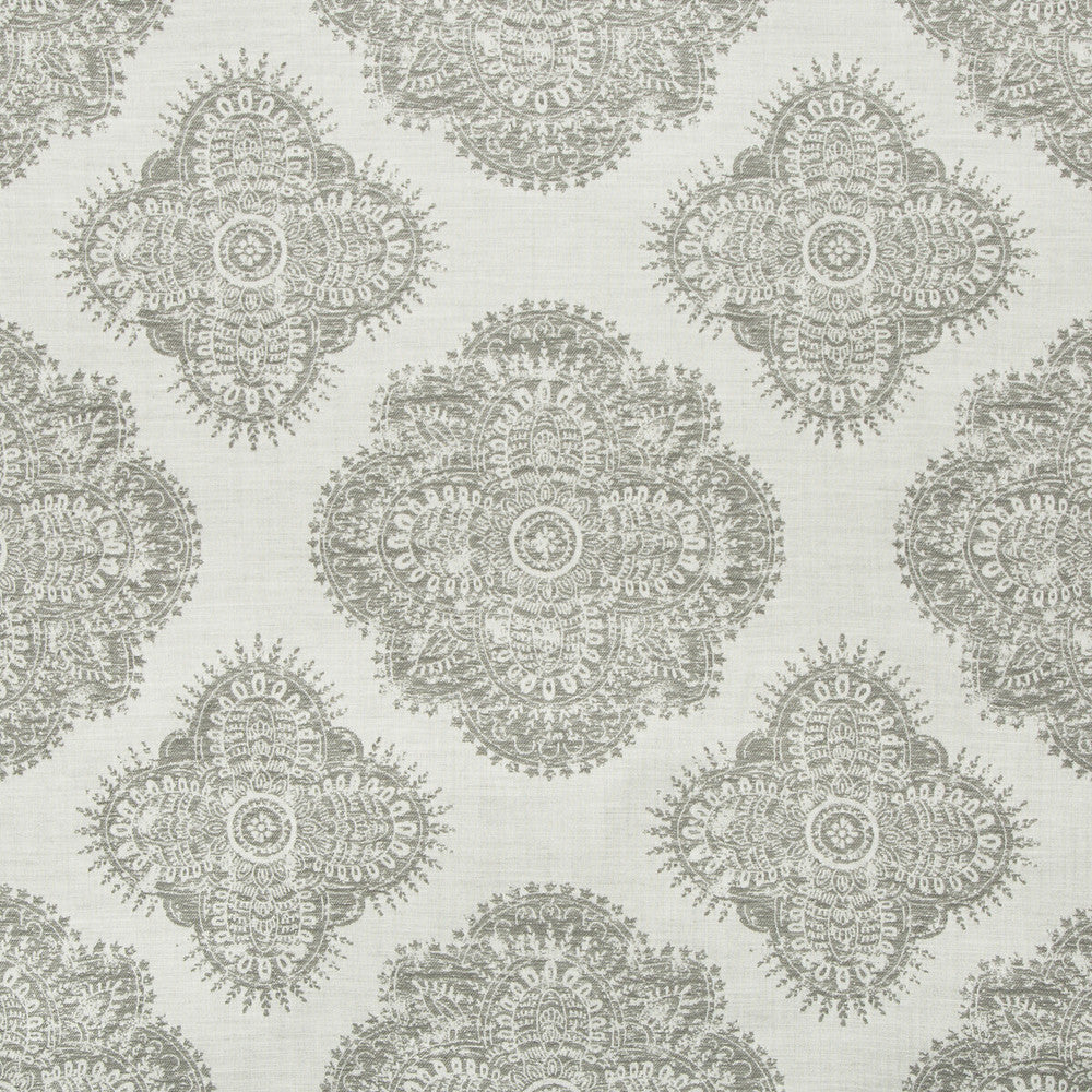 Bendi Slate by Kravet Design Fabric ECHO INDOOR OUTDOOR IBIZA SOLUTION DYED ACRYLIC - 100% United States MEDIUM Horizontal: 14.5 and Vertical: 14.5 54 - Fabric Carolina -