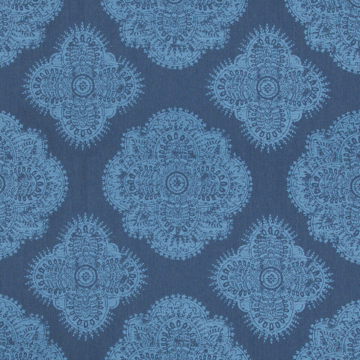 Bendi Indigo by Kravet Design Fabric Kravet Design Fabric Bendi IndigoFabric ECHO INDOOR OUTDOOR IBIZA SOLUTION DYED ACRYLIC - 100% United States </p><p>Repeat: H: 14.5, V: 14.5 54 - Fabric Carolina -