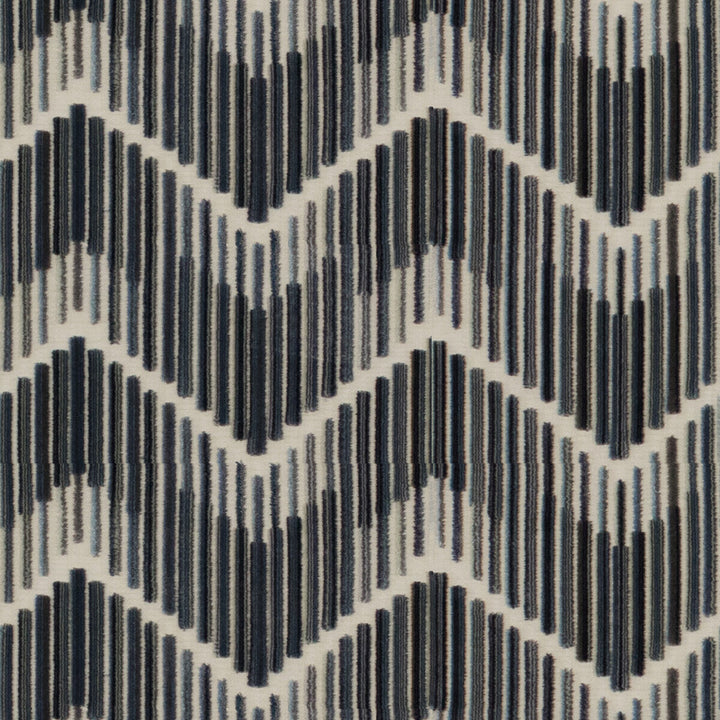 Highs And Lows Steel by Kravet Couture Fabric ARTISAN VELVETS VISCOSE - 83%;POLYESTER - 17% Italy HEAVY Horizontal: 7 and Vertical: 4.5 55 - Fabric Carolina -