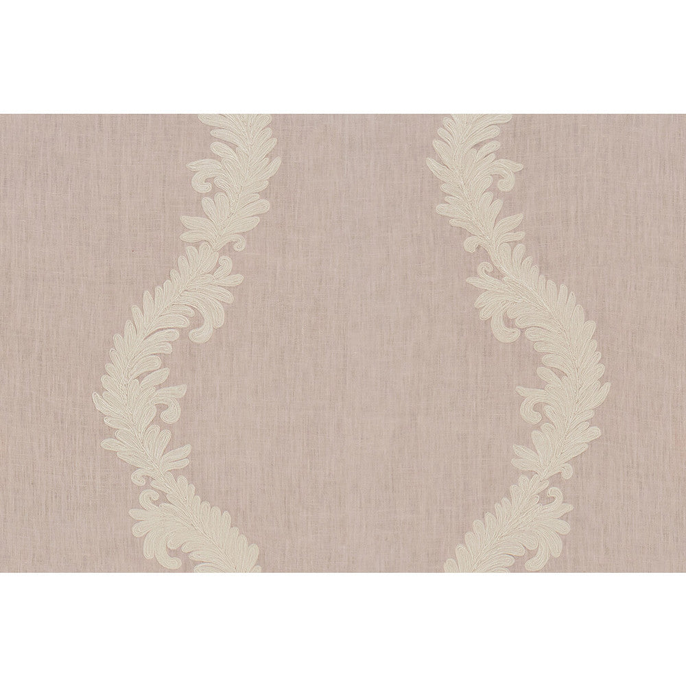 Jaipur Feather Blush by Kravet Couture Fabric JAN SHOWERS GLAMOROUS LINEN - 55%;VISCOSE - 45% India - Horizontal: 26 and Vertical: 17.5 52 - Fabric Carolina -